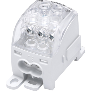 Distribusjonsblokk Al/Cu 1x35mm²/1x16mm²/3x16mm²/2x25mm² PDB 210 Gr x1