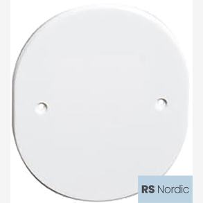 RS Renhvit dekklokk for 1,5 veggboks