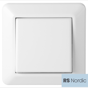 RS Renhvit innfelt bryter vekselvender benyttes der det nskes styring fra to steder