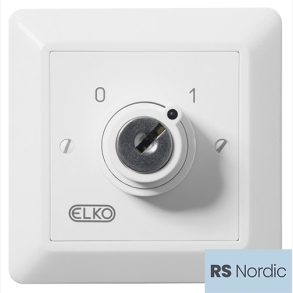 RS Renhvit dreiebryter der det nskes lsbarbryter (maks.3A)