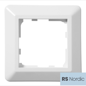 RS Renhvit 90mm 1 hulls ramme for der det er behov for en litt bredere ramme