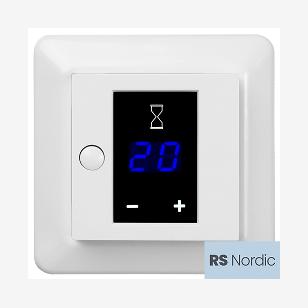 RS Nordic Display timer, benyttes til kaffetrakter, vifter, strykejern, lys etc.