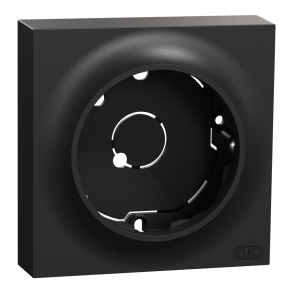 ELKO One - Enkel pveggskappe lav sort