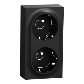 ELKO One - Dobbel pveggskappe hy sort