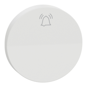 ELKO One - Vippestykke med klokkesymbol renhvit