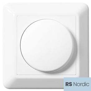 RS Nordic 315 LED er en dimmer som benyttes til LED, kapasitive og ohmske laster.