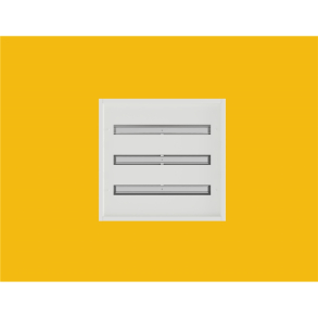 Fordelingsskap 3 rader, 75 moduler. Bredde 55, dybde 10