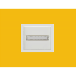 Fordelingsskap 1 rad mini 10 mod. Bredde 25 dybde 10 pvegg