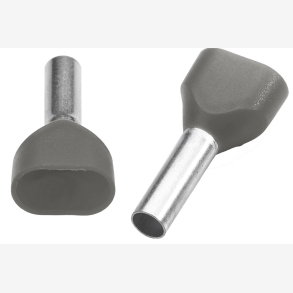 Isolert dobbel endehylse 2x4/12 gr (100 pk)