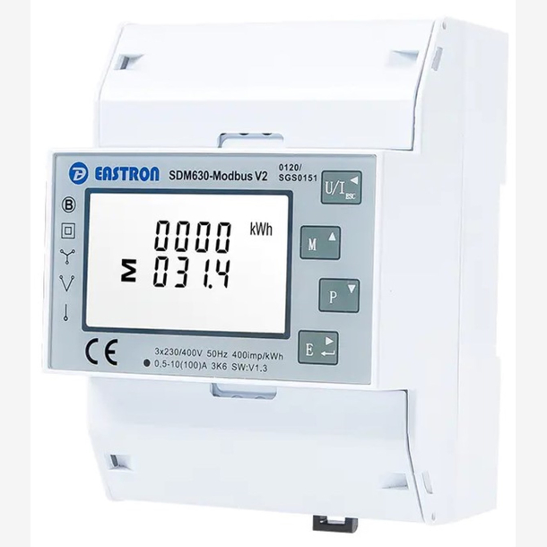 Mler SDM630 Modbus 3P/3+N Direkte IT/TT/TN MID