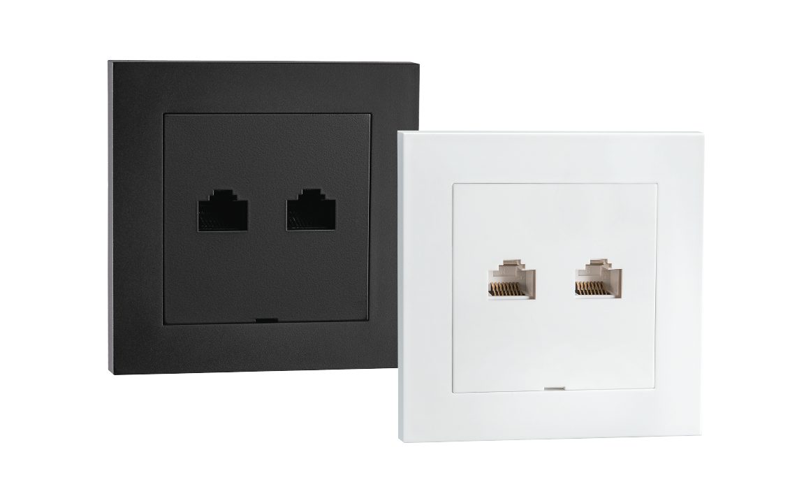 RJ45 Cat6/antenneuttak