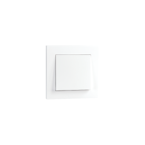 Bryter innfelt Hvit 1-pol