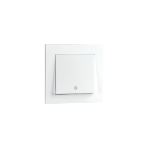 Bryter innfelt Hvit 2-pol