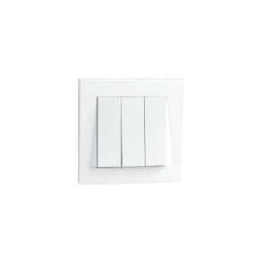 Bryter innfelt Hvit 1+1+1