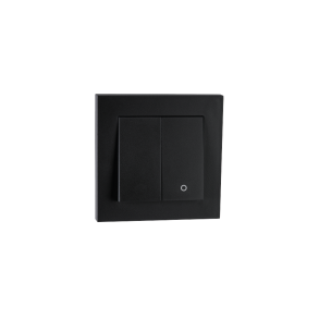 Bryter innfelt Sort 2+1