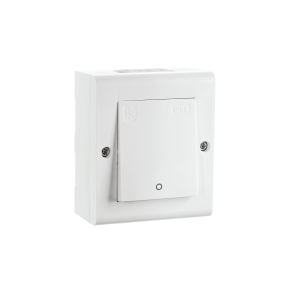 Bryter pvegg Hvit IP55