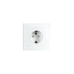 Stikk innfelt Hvit Enkel m/j