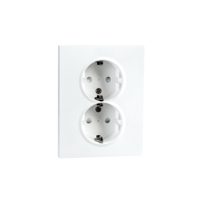 Stikk innfelt Hvit Dobbel m/j 1,5 boks