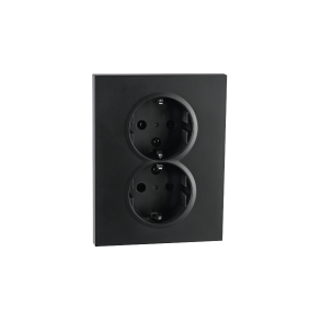 Stikk innfelt Sort Dobbel m/j 1,5 boks