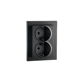 Stikk innfelt Sort Rehab m/j SORT