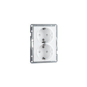 Stikk innfelt Hvit Dobbel m/j 1,5 S