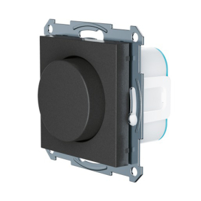 PLEJD - Vridimmer SA 1-2pol 300VA antrasit mesh